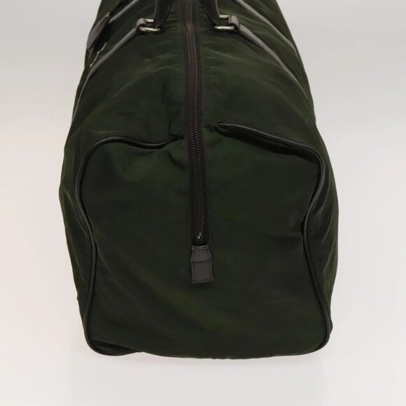 PRADA Boston Bag Nylon Khaki Auth bs24276 - Picture 3 of 15